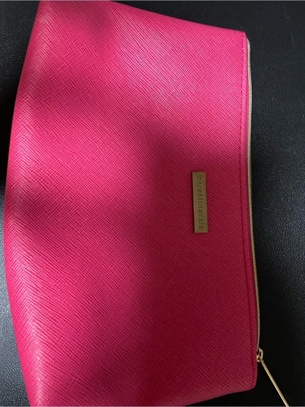 Pink Women's Cosmetic Pouch - Lightweight Travel Makeup Bag
